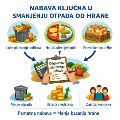 Kako planirati nabavu hrane i smanjiti otpad?